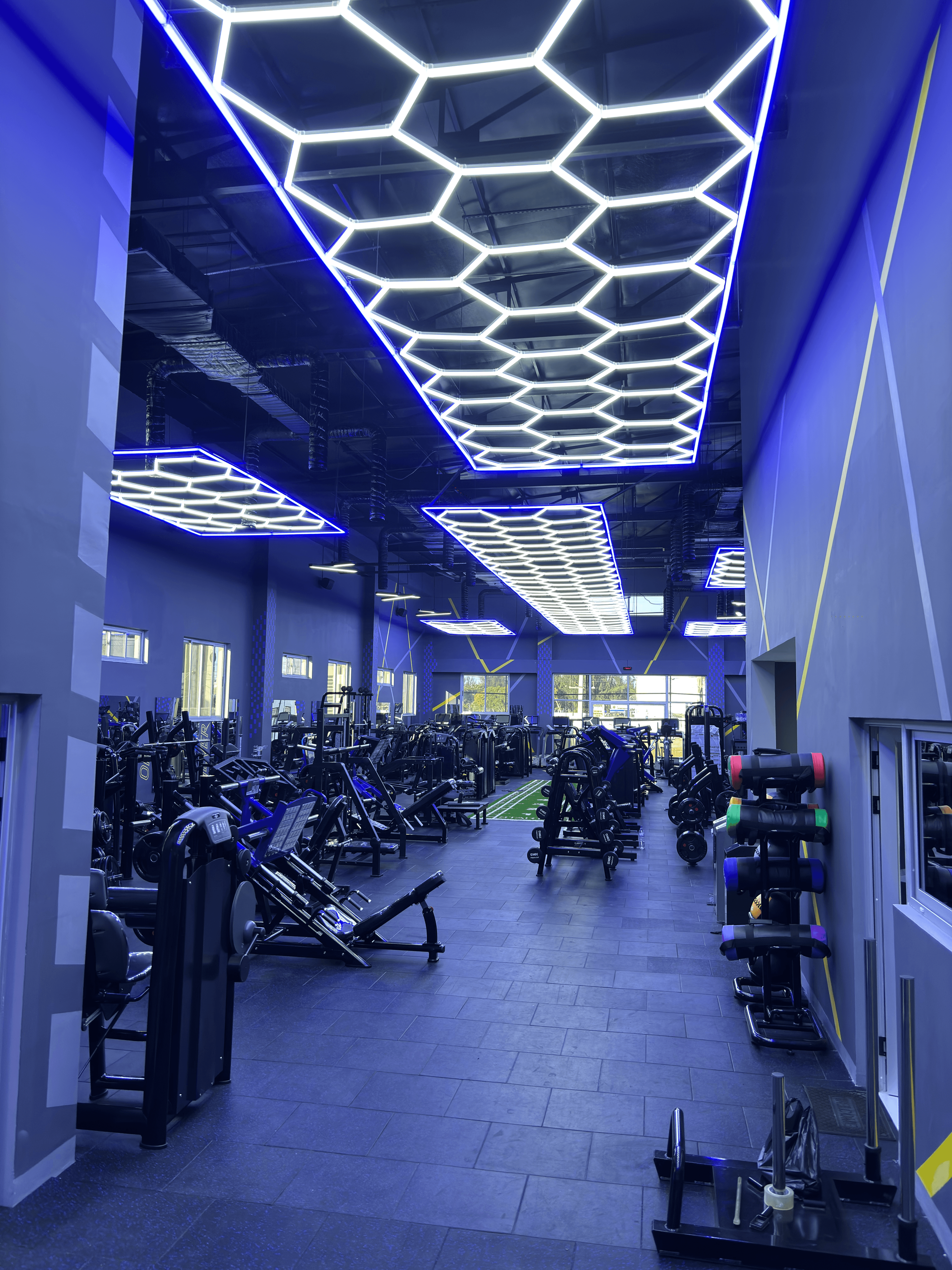 Área de treino Diamond Gym