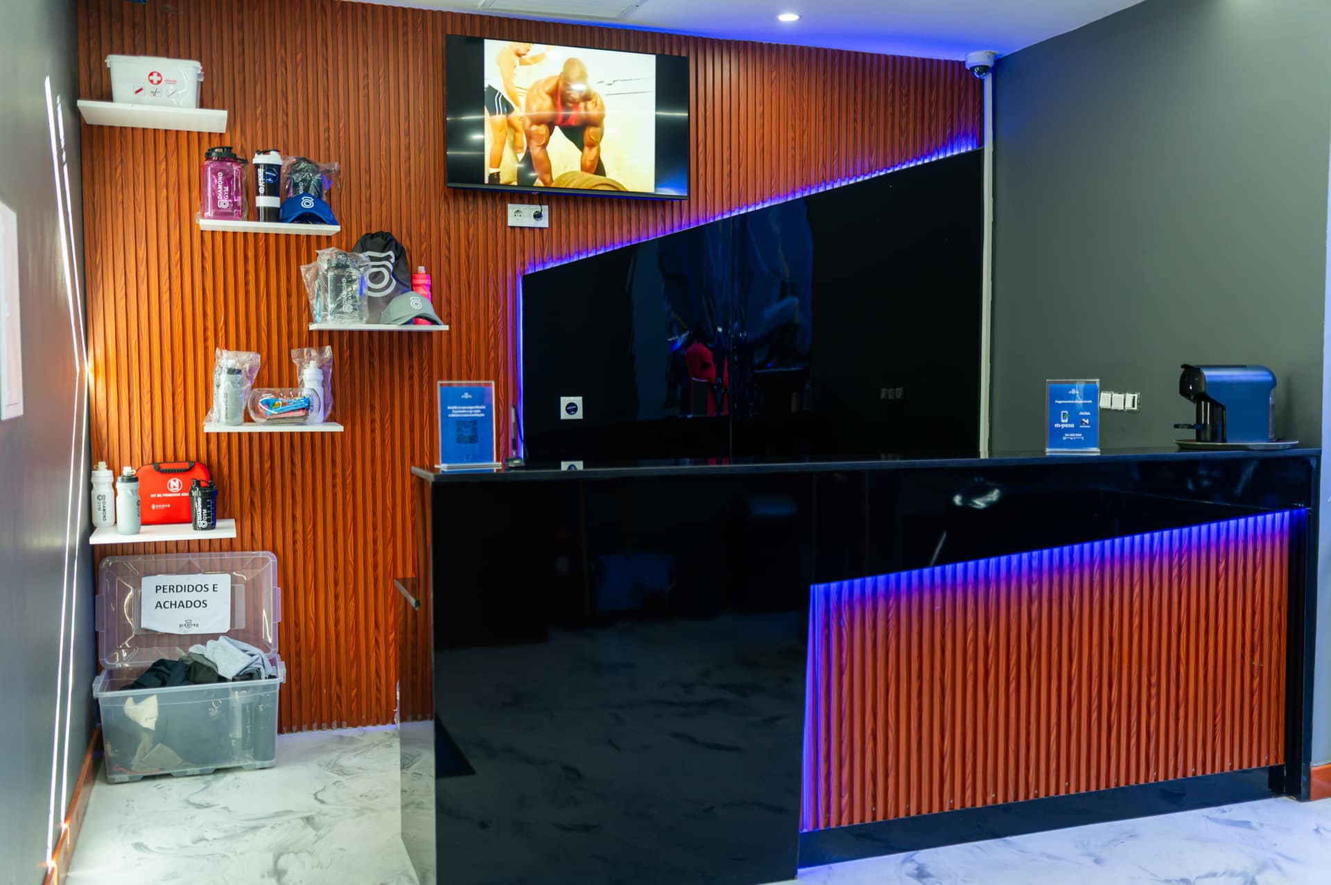 Recepção Diamond Gym