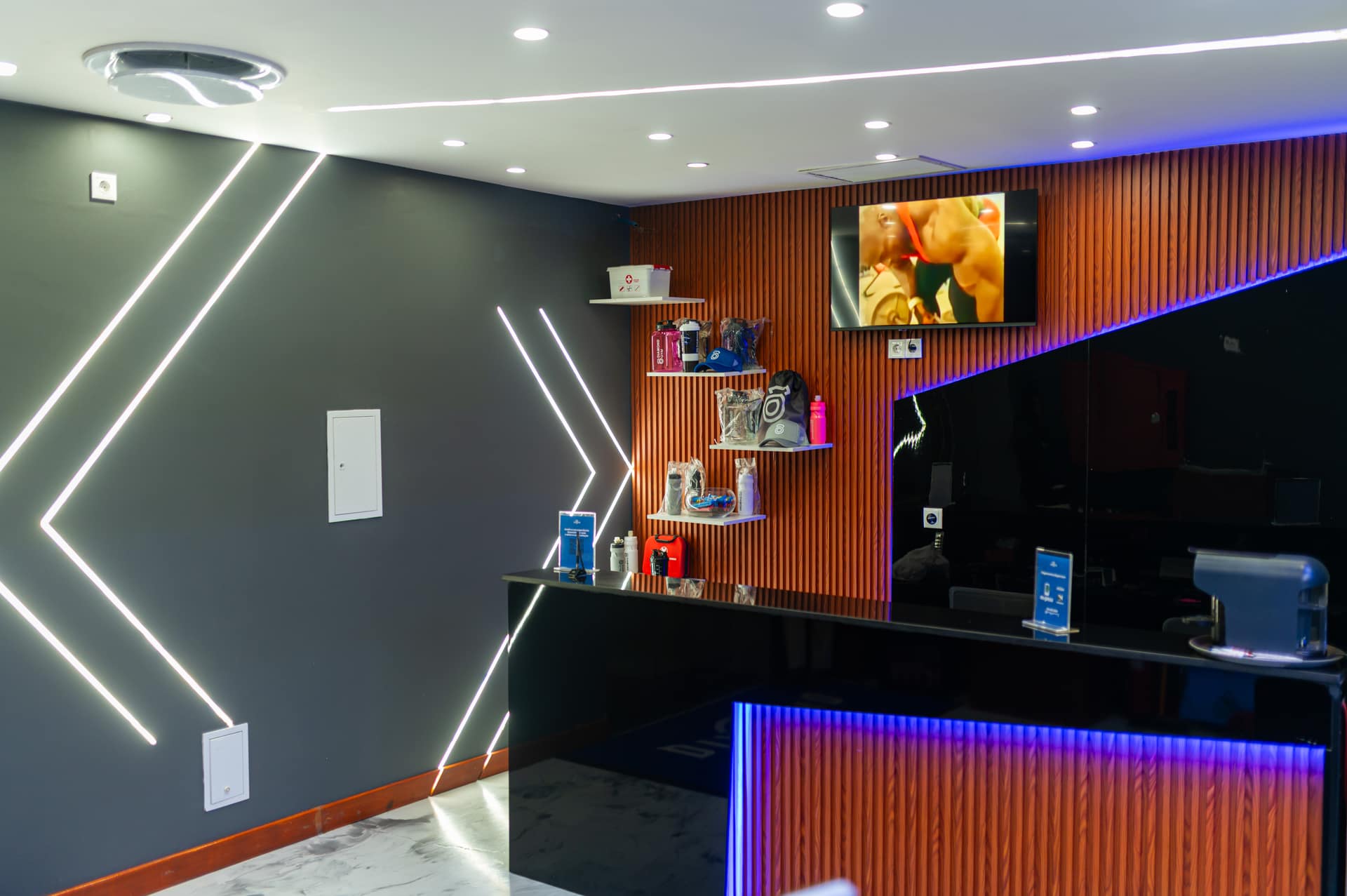 Recepção Diamond Gym
